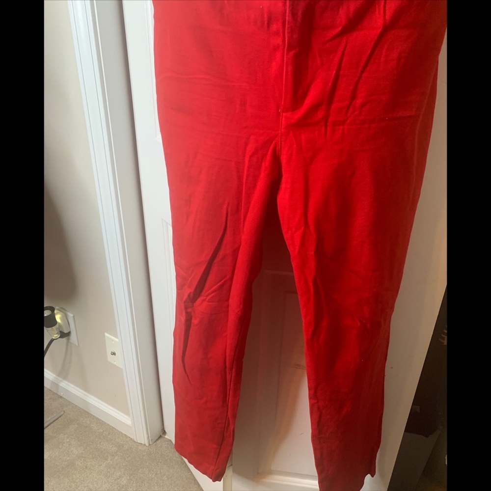Red old Navy Skinny Pants